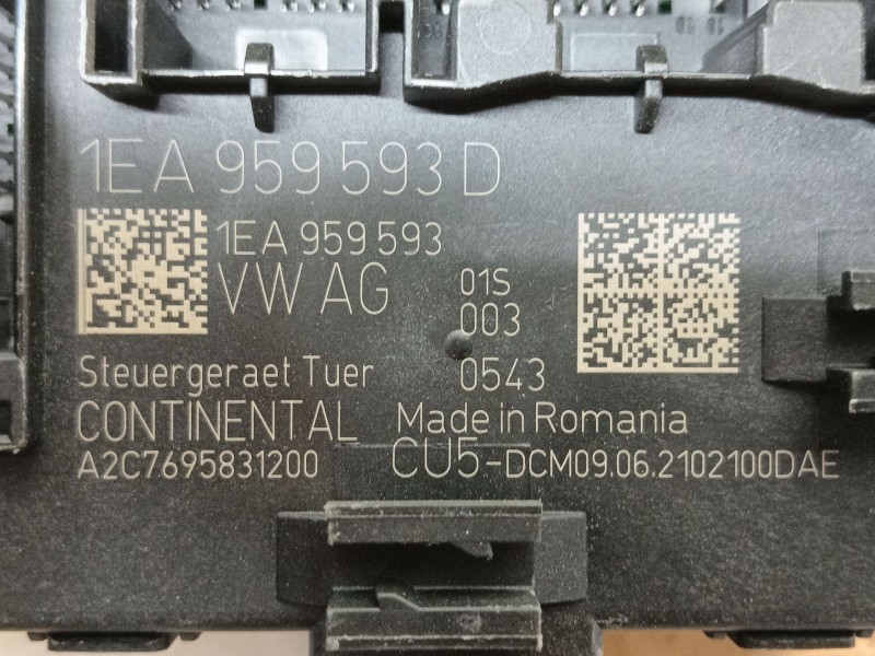 Recambio de modulo electronico para volkswagen id.4 (e21) performance referencia OEM IAM   