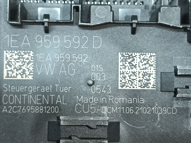Recambio de modulo electronico para volkswagen id.4 (e21) performance referencia OEM IAM 1EA959592E A2C7695881200 