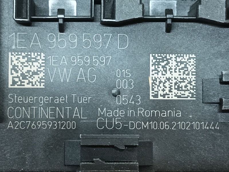 Recambio de modulo electronico para volkswagen id.4 (e21) performance referencia OEM IAM 1EA959597E  