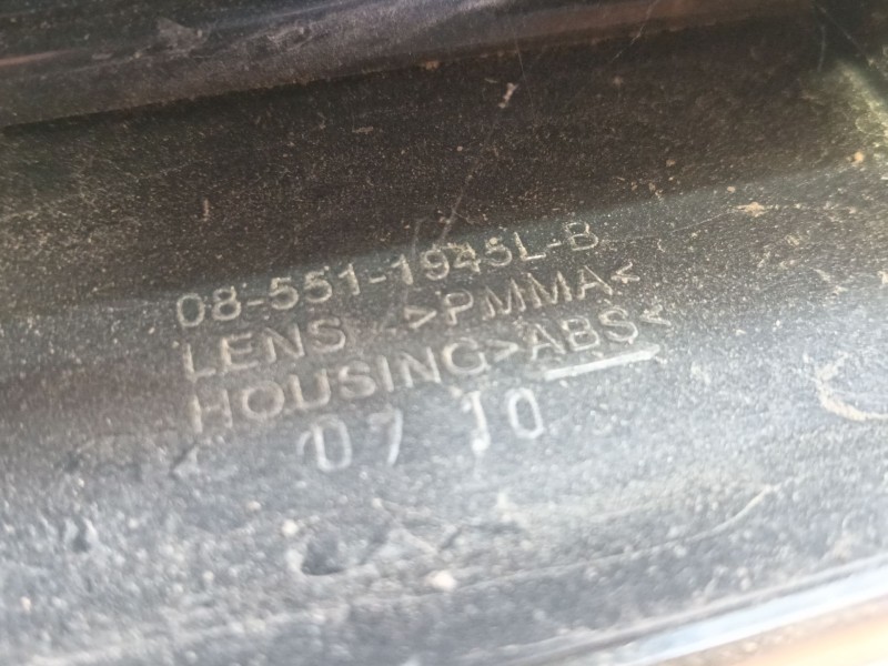 Recambio de piloto trasero izquierdo para nissan interstar autobús (x70) dci 115 referencia OEM IAM 2655500QAB  