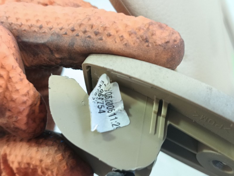 Recambio de parasol derecho para bmw 5 (e60) 525 d referencia OEM IAM   