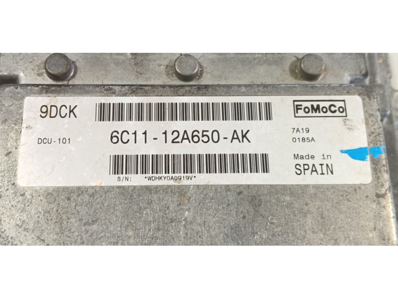 Recambio de centralita motor uce para ford transit furgoneta (fa_ _) 2.2 tdci referencia OEM IAM   