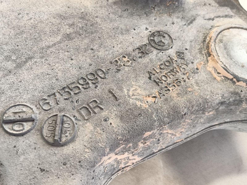 Recambio de brazo suspension inferior trasero derecho para bmw 5 (e60) 525 d referencia OEM IAM   