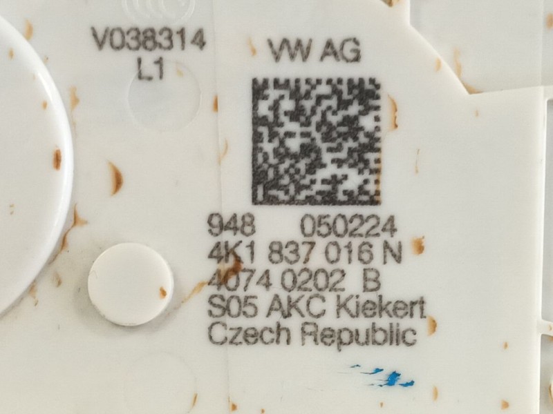 Recambio de cerradura puerta delantera derecha para volkswagen id.4 (e21) pro eléctrico referencia OEM IAM 4K1837016N  