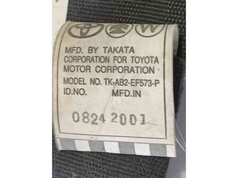 Recambio de cinturon seguridad delantero izquierdo para toyota yaris (_p1_) 1.0 (scp10_) referencia OEM IAM 7322052051C1  