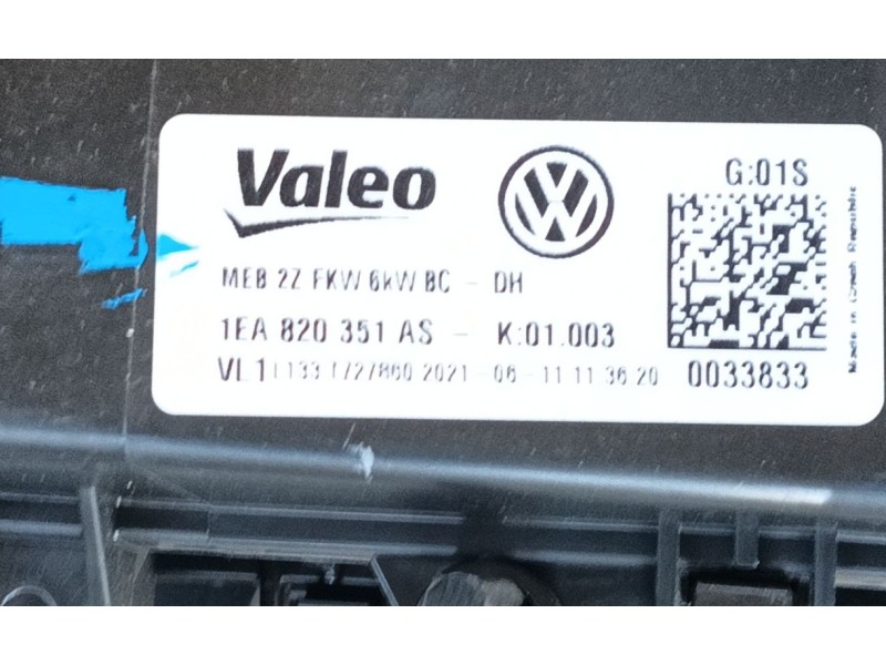 Recambio de calefaccion entera normal para volkswagen id.4 (e21) performance referencia OEM IAM   