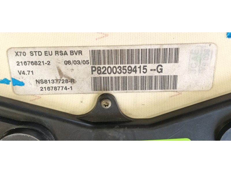 Recambio de cuadro instrumentos para nissan interstar autobús (x70) dci 115 referencia OEM IAM   
