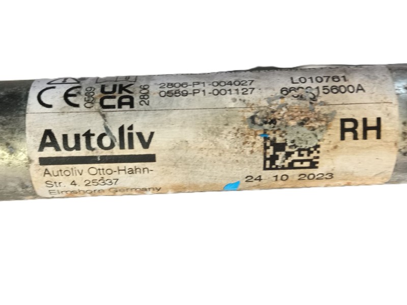 Recambio de cinturon seguridad delantero derecho para volkswagen id.4 (e21) pro eléctrico referencia OEM IAM 11B857706MRAA  