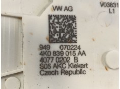 Recambio de cerradura puerta trasera izquierda para volkswagen id.4 (e21) pro eléctrico referencia OEM IAM 4K0839015AA   2