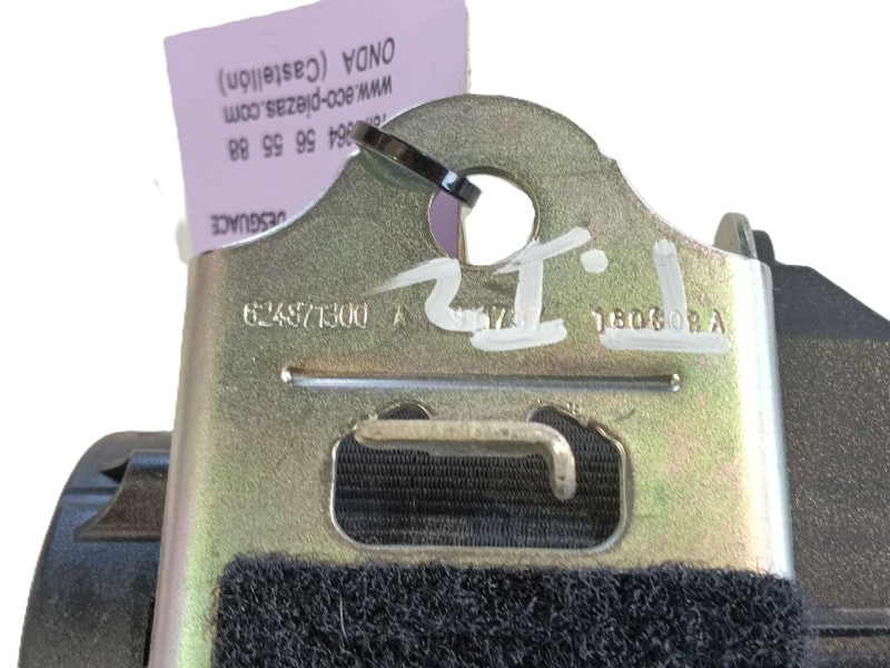 Recambio de cinturon seguridad trasero izquierdo para land rover discovery sport (l550) 2.0 d referencia OEM IAM LR072161  