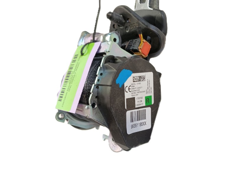 Recambio de cinturon seguridad trasero derecho para opel corsa f (p2jo) corsa-e (68) referencia OEM IAM   