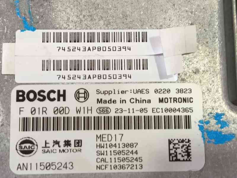 Recambio de centralita motor uce para mg zs suv (azs1) 1.0 t-gdi referencia OEM IAM   