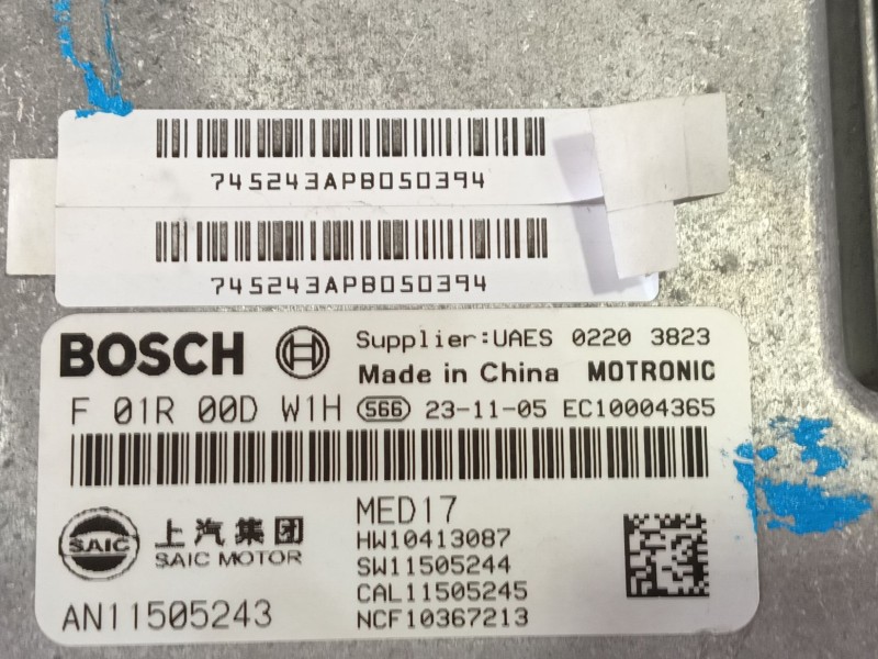 Recambio de centralita motor uce para mg zs suv (azs1) 1.0 t-gdi referencia OEM IAM   