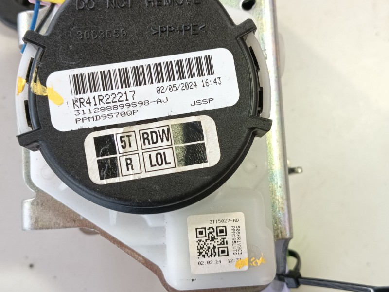 Recambio de cinturon seguridad trasero derecho para volkswagen id.4 (e21) pro eléctrico referencia OEM IAM 11A857806FRAA  