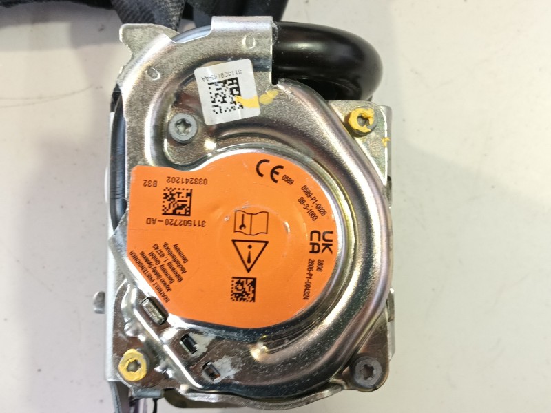 Recambio de cinturon seguridad trasero derecho para volkswagen id.4 (e21) pro eléctrico referencia OEM IAM 11A857806FRAA  