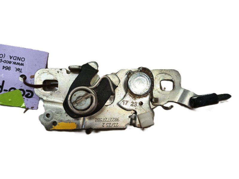 Recambio de cerradura capot para peugeot 2008 ii (ud_, us_, uy_, uj_, ur_, uc_) 1.2 puretech 130 referencia OEM IAM 9822710780 9