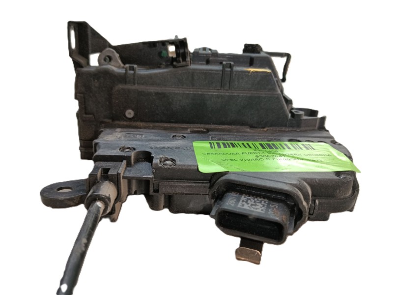 Recambio de cerradura puerta delantera derecha para opel vivaro b furgoneta (x82) 1.6 cdti (05) referencia OEM IAM 93867647  
