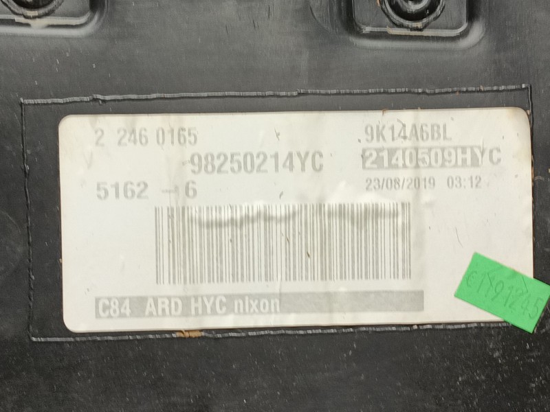 Recambio de guarnecido puerta trasera derecha para citroën c5 aircross (ac_, aj_, ar_, a4_) 1.2 puretech 130 (arhnsj) referencia