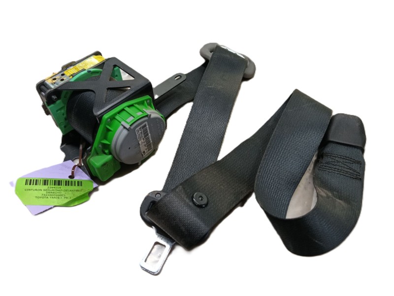 Recambio de cinturon seguridad delantero derecho para toyota yaris (_p9_) 1.3 vvt-i (scp90_) referencia OEM IAM 732100D200C1  