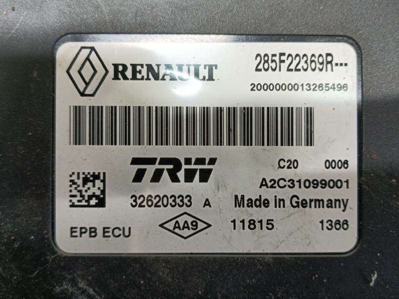 Recambio de modulo electronico para renault scénic iii (jz0/1_) 1.5 dci referencia OEM IAM   
