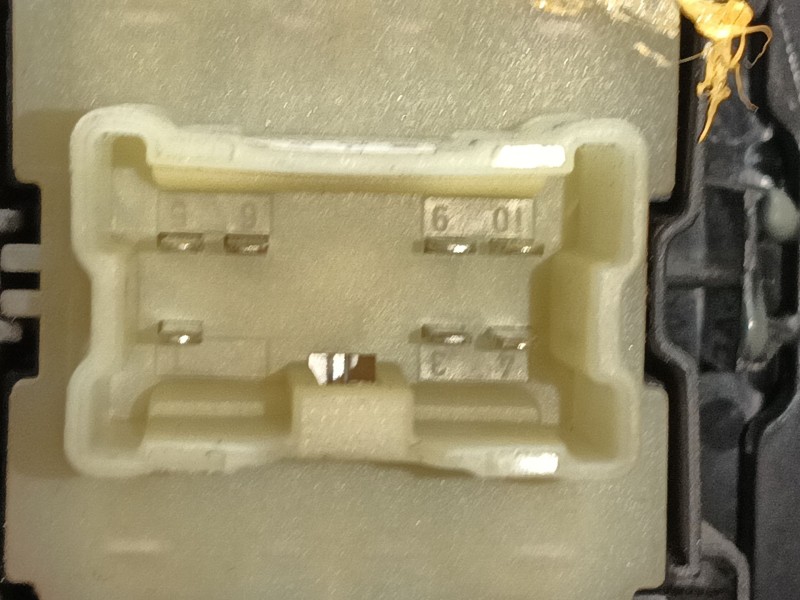 Recambio de mando elevalunas delantero izquierdo para opel vivaro b furgoneta (x82) 1.6 cdti (05) referencia OEM IAM 93452320  