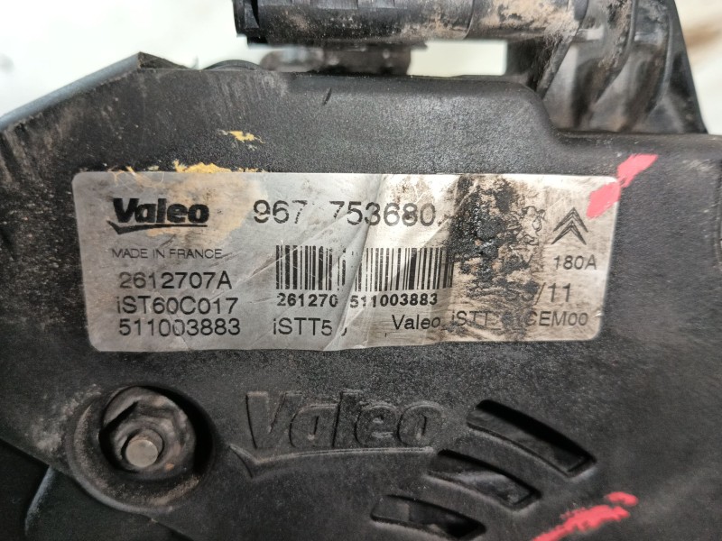 Recambio de alternador para peugeot 508 i (8d_) 1.6 hdi referencia OEM IAM 5705PA / VERE8411  