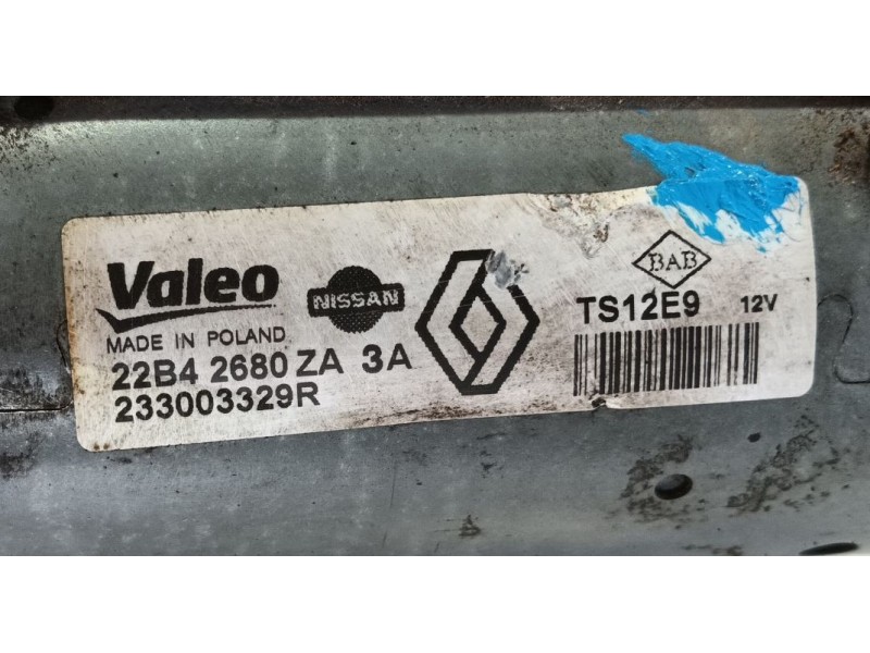 Recambio de motor arranque para renault kangoo / grand kangoo ii (kw0/1_) 1.5 dci 90 (kw05, kw08, kw0g, kw11) referencia OEM IAM