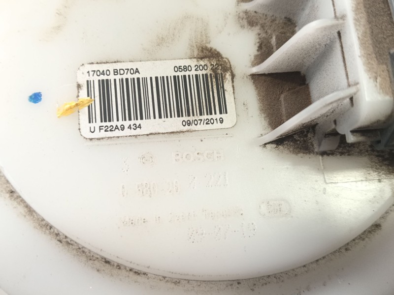 Recambio de bomba combustible para nissan qashqai ii (j11, j11_) 1.3 dig-t referencia OEM IAM 17040BD70A  