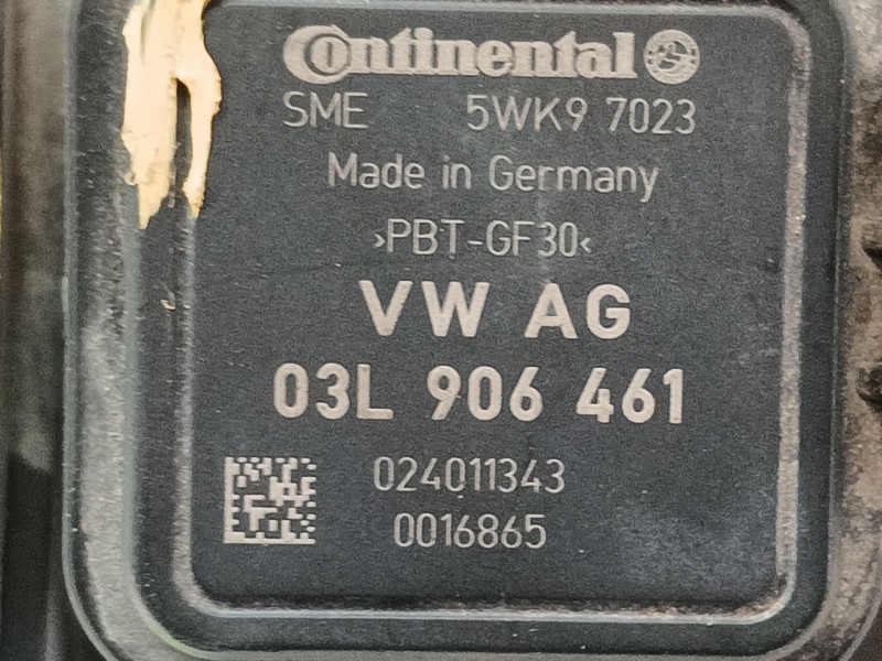 Recambio de caudalimetro para volkswagen golf vi (5k1) 1.6 tdi referencia OEM IAM   
