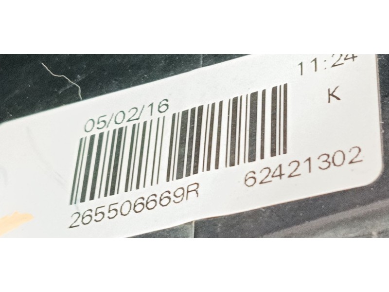 Recambio de piloto trasero derecho para dacia sandero ii (b8_) 1.2 referencia OEM IAM 265506669R  