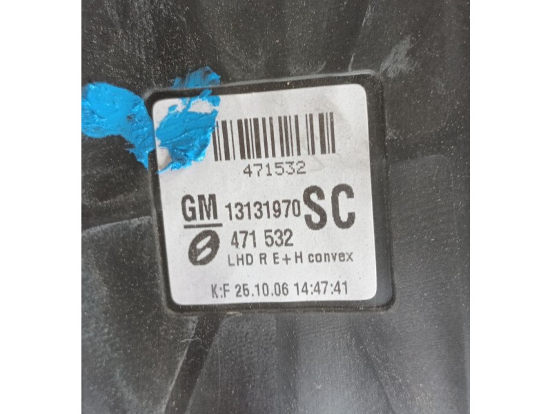 Recambio de espejo retrovisor derecho para opel zafira / zafira family b (a05) 1.9 cdti (m75) referencia OEM IAM   