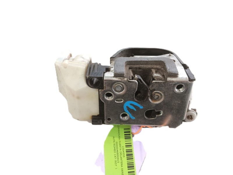 Recambio de cerradura puerta delantera derecha para alfa romeo 147 (937_) 1.6 16v t.spark eco (937.axa1a, 937.bxa1a) referencia 