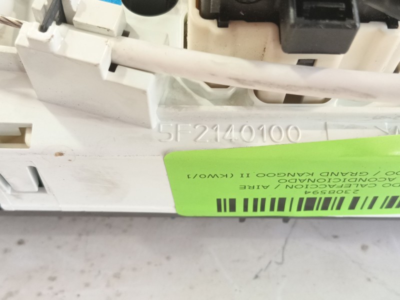 Recambio de mando calefaccion / aire acondicionado para renault kangoo / grand kangoo ii (kw0/1_) 1.5 dci 90 (kw05, kw08, kw0g, 