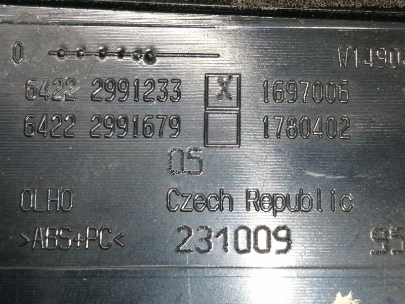 Recambio de rejilla aireadora para bmw x1 (e84) xdrive 20d referencia OEM IAM 64222991233 1697006 299123305