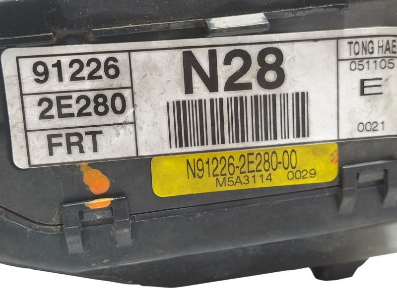 Recambio de caja reles / fusibles para hyundai tucson (jm) 2.0 crdi premium 4x4 referencia OEM IAM 91226E280FRT  