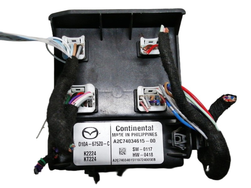 Recambio de modulo electronico para mazda cx-3 evolution referencia OEM IAM D10A675Z0C  A2C7403461500