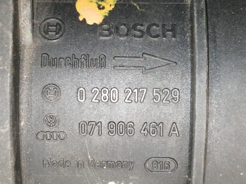 Recambio de caudalimetro para audi a3 (8l) 1.9 tdi ambiente referencia OEM IAM 0280217529 071906461A 