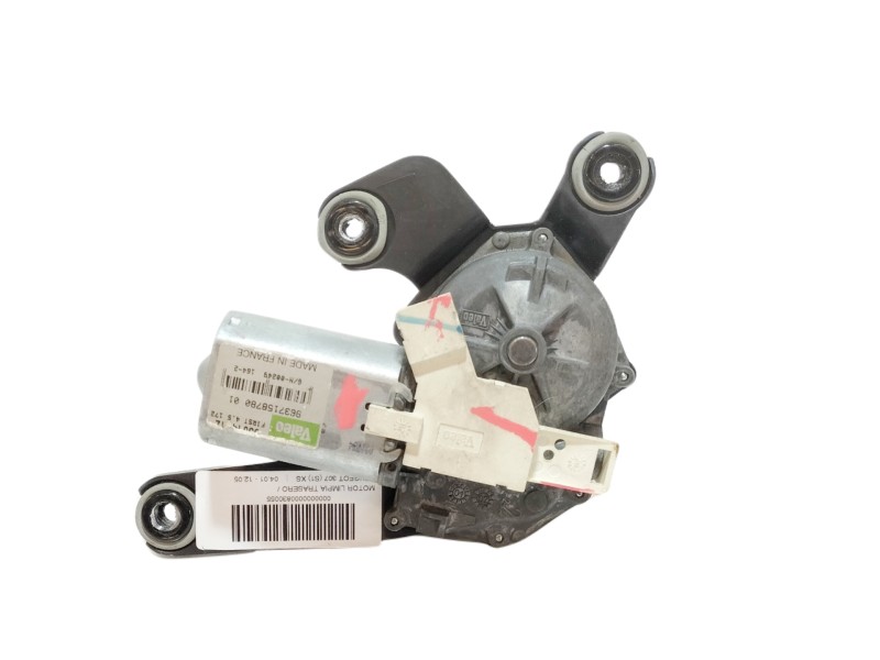 Recambio de motor limpia trasero para peugeot 307 (s1) xs referencia OEM IAM 9637158780  