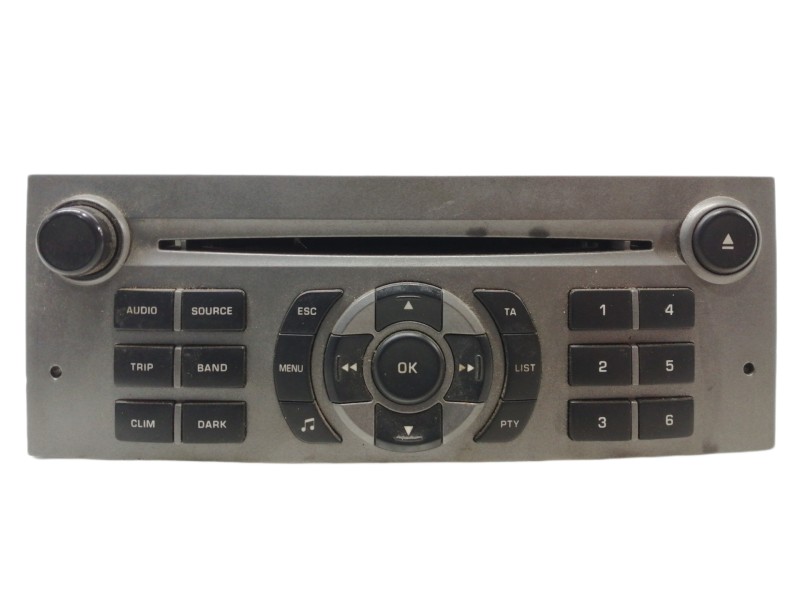 Recambio de sistema audio / radio cd para peugeot 407 st confort referencia OEM IAM   