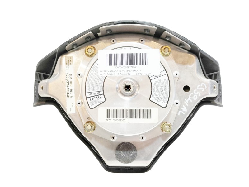 Recambio de airbag delantero izquierdo para audi a3 (8l) 1.8 ambiente referencia OEM IAM 8L0880201A  