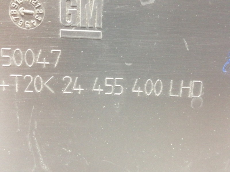 Recambio de guantera para opel zafira a comfort referencia OEM IAM 24455400  