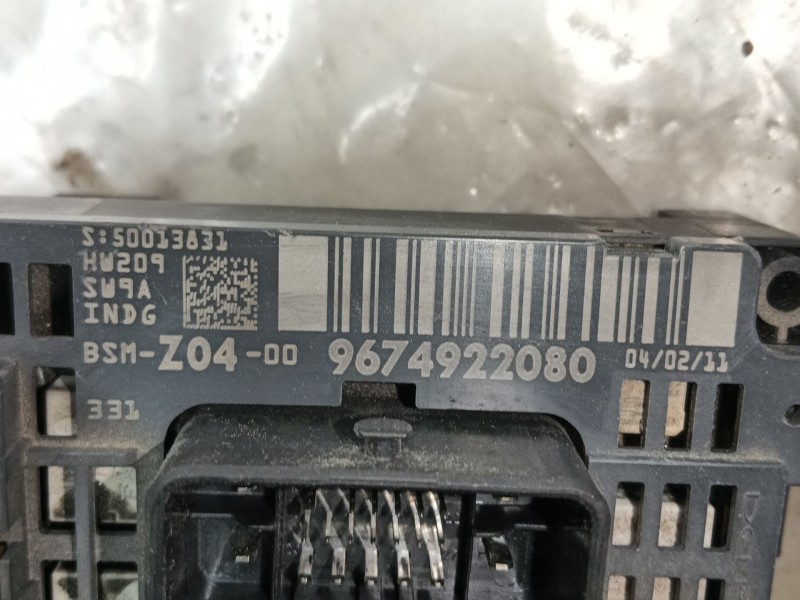 Recambio de bsm para peugeot 508 i (8d_) 1.6 hdi referencia OEM IAM 6500KH 9674922080 