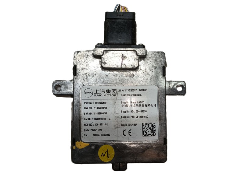 Recambio de modulo electronico para mg zs suv (azs1) 1.0 t-gdi referencia OEM IAM   