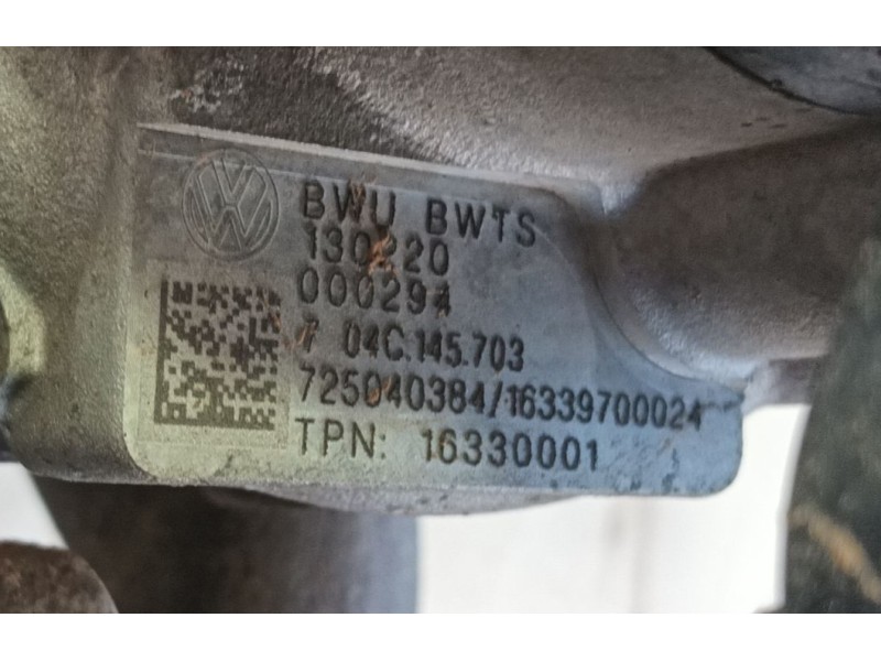 Recambio de turbocompresor para volkswagen t-cross (c11, d31) 1.0 tsi referencia OEM IAM   