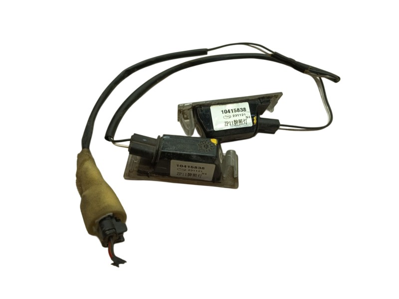 Recambio de piloto matricula para mg zs suv (azs1) 1.0 t-gdi referencia OEM IAM 10415838 231121 