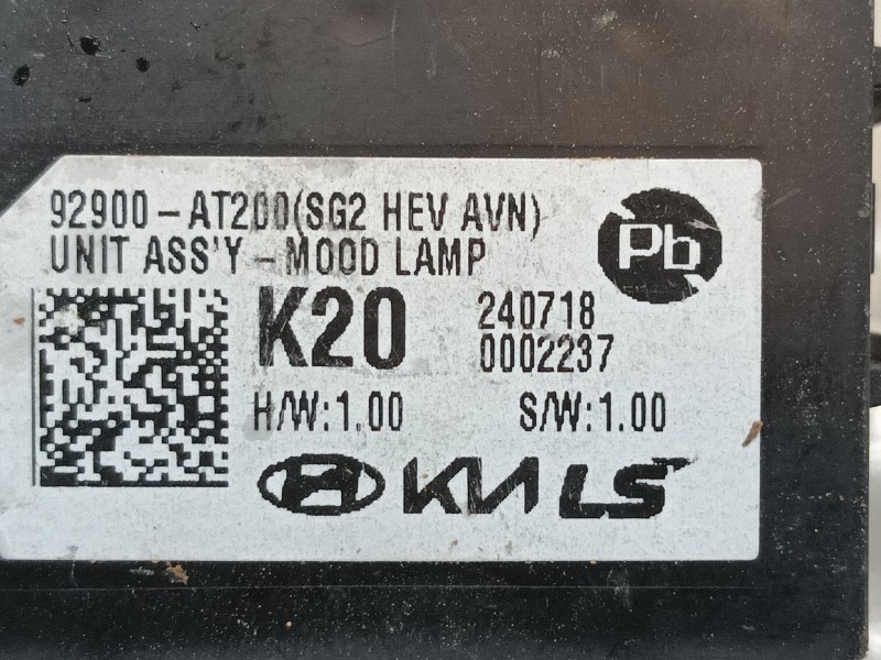 Recambio de modulo electronico para kia niro (c5p11) 1.6 hev referencia OEM IAM   