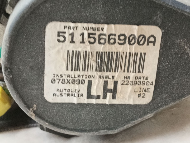 Recambio de cinturon seguridad delantero izquierdo para ssangyong rexton / rexton ii (gab_) 2.9 td referencia OEM IAM 7460208005