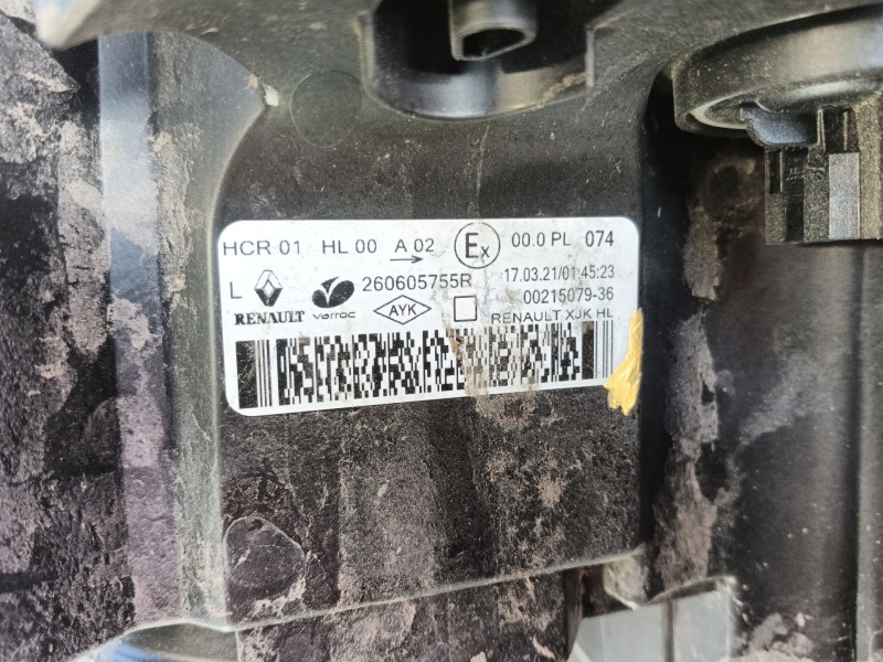 Recambio de faro izquierdo para renault express furgoneta/monovolumen 1.5 blue dci 75 (f6aa) referencia OEM IAM   