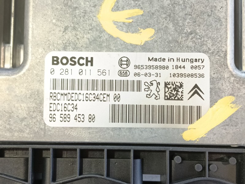 Recambio de centralita motor uce para citroën c5 ii (rc_) 1.6 hdi (rc8hzb) referencia OEM IAM   