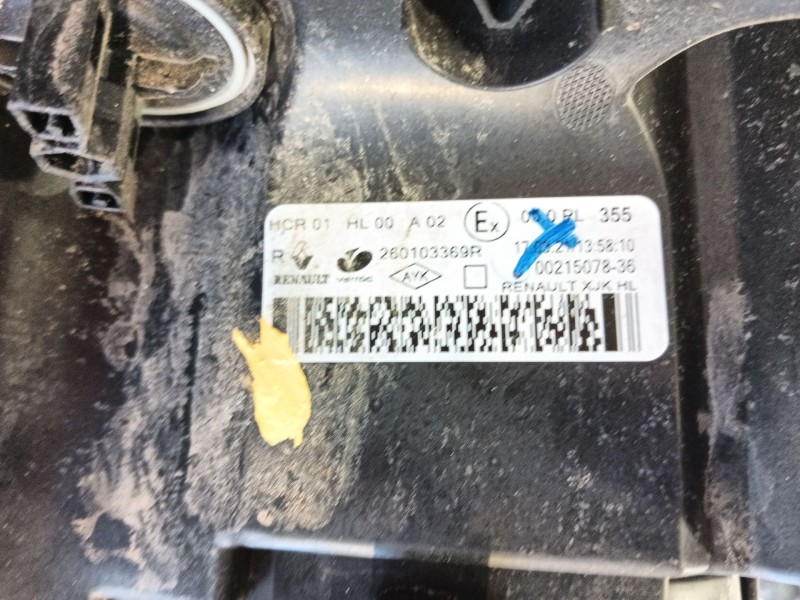 Recambio de faro derecho para renault express furgoneta/monovolumen 1.5 blue dci 75 (f6aa) referencia OEM IAM   